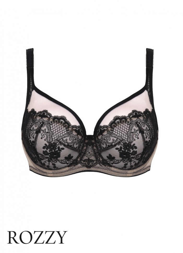 Бюстгальтер фулл-кап Subtille Venetia Black черный