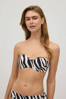 Бюстгальтер купальный Ysabel Mora 83056 черный/белый