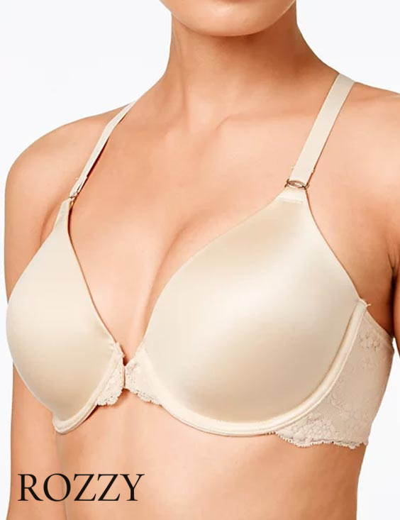 Бюстгальтер спереди застежка Maidenform Fab Fit DM07112 латте