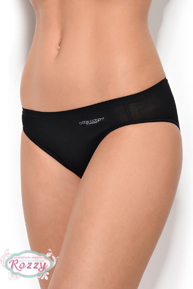 Трусы бикини хлопковые 40200 Cote Coton белый, бежевый, черный