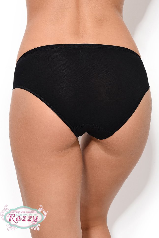 Трусы бикини хлопковые 40200 Cote Coton белый, бежевый, черный