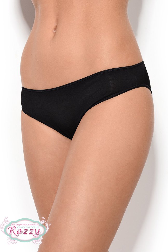 Трусы бикини хлопковые Cote Coton 38200 белый, кремовый, телесный, бежевый, черный