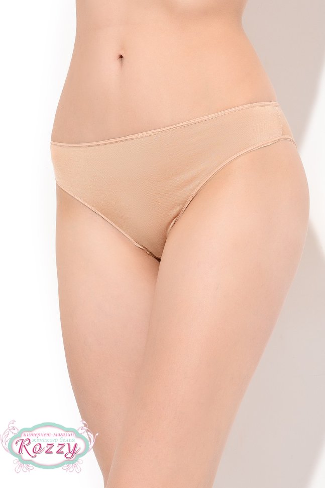 Трусы бикини хлопковые Cote Coton 38200 белый, кремовый, телесный, бежевый, черный