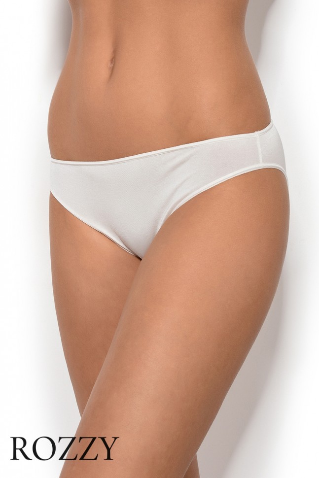 Трусы бикини хлопковые Cote Coton 38200 белый, кремовый, телесный, бежевый, черный