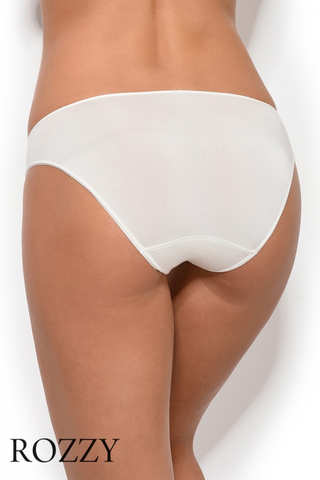 Трусы бикини хлопковые Cote Coton 38200 белый, кремовый, телесный, бежевый, черный