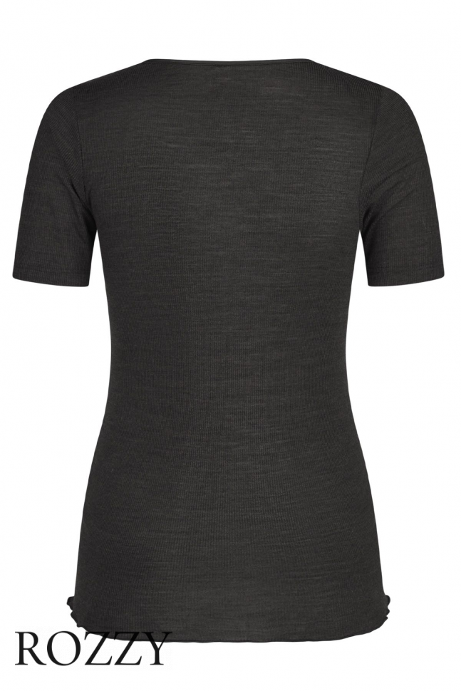 Футболка шерстяная Nina Von C Wool Silk 29460846 черный 
