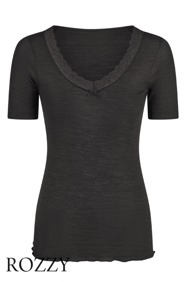 Футболка шерстяная Nina Von C Wool Silk 29460846 черный 