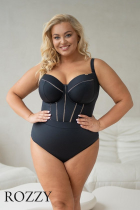 Купальник слитный Kris Line Solar черный