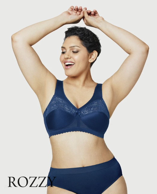 Бюстгальтер без косточек Glamorise GI1000 синий