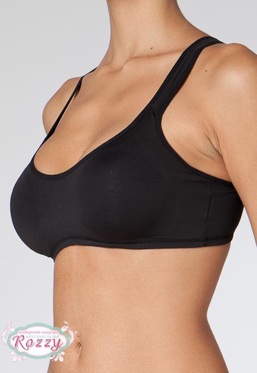 Топ спортивный In.Joy 81018 белый, голубой, розовый, черный