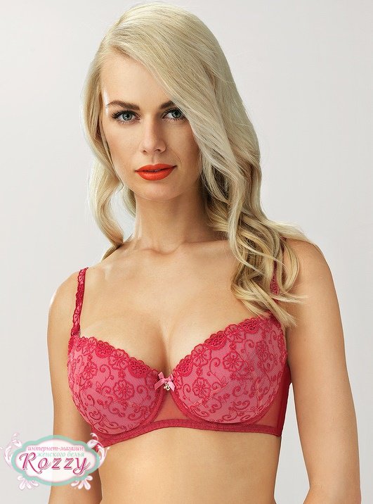 Бюстгальтер пуш-ап Corin Jenny 14862 красный