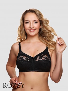 Бюстгальтер бескаркасный Senselle by Felina Vintage Classic 11013 черный