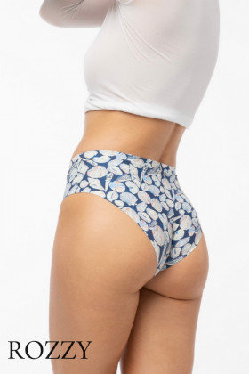 Трусы слипы Julimex Shells Classic темно-синий/белый