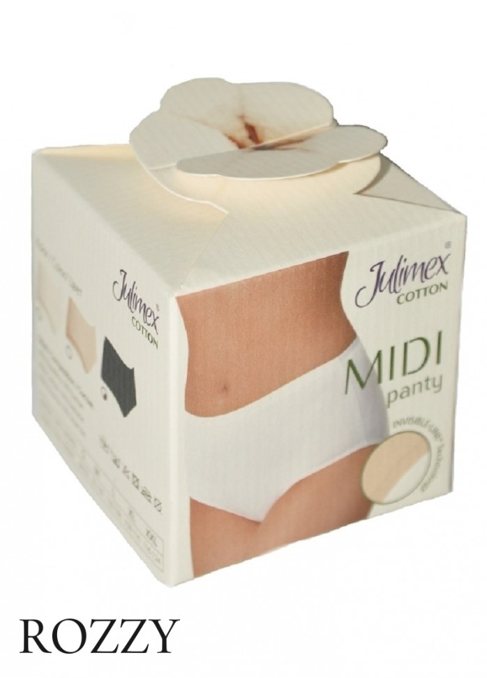 Трусы макси хлопковые Julimex Cotton Midi белый