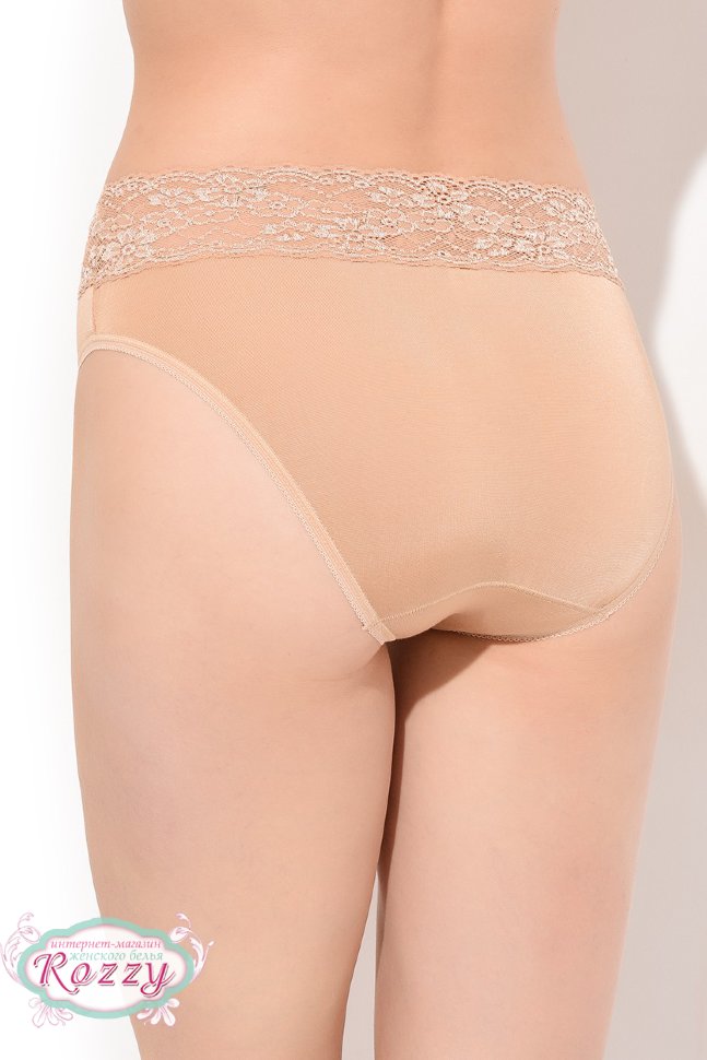 Трусы слипы хлопковые Cote Coton 48200 белый, ванильный, телесный, бежевый