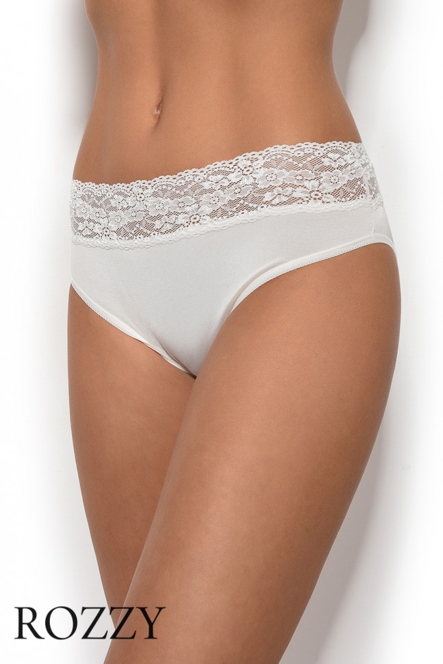 Трусы слипы хлопковые Cote Coton 48200 белый, ванильный, телесный, бежевый