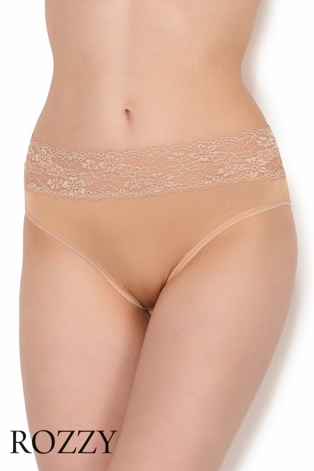 Трусы слипы хлопковые Cote Coton 48200 белый, ванильный, телесный, бежевый