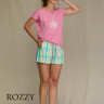 Пижама хлопковая Key LNS 453 1 A21 розовый/зеленый