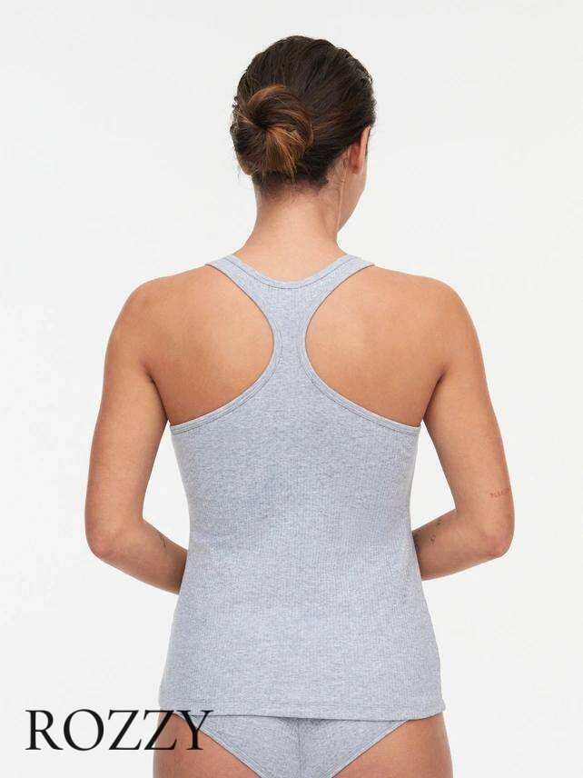 Майка хлопковая Chantelle Cotton Comfort C15P60 серый