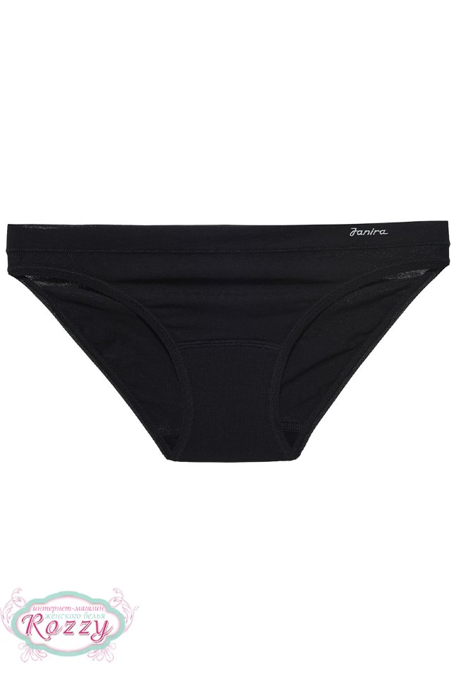 Трусы бикини хлопковые Janira 31638 черный (уп.2шт.)