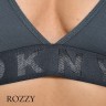 Бюстгальтер без косточек DKNY Seamless Litewear DK4026 серый