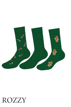 Носки мужские Cornette Premium 3-pak A57 зеленый (уп.3шт.)