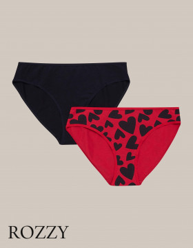 Трусы слипы хлопковые Esotiq Mia-Mia 42268 мультиколор (уп.2шт.)