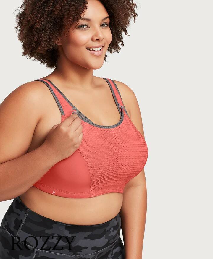 Бюстгальтер спортивный Glamorise GI9167 коралловый