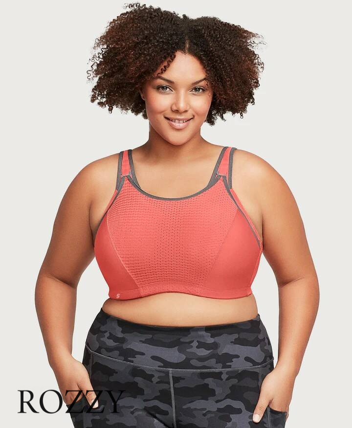 Бюстгальтер спортивный Glamorise GI9167 коралловый