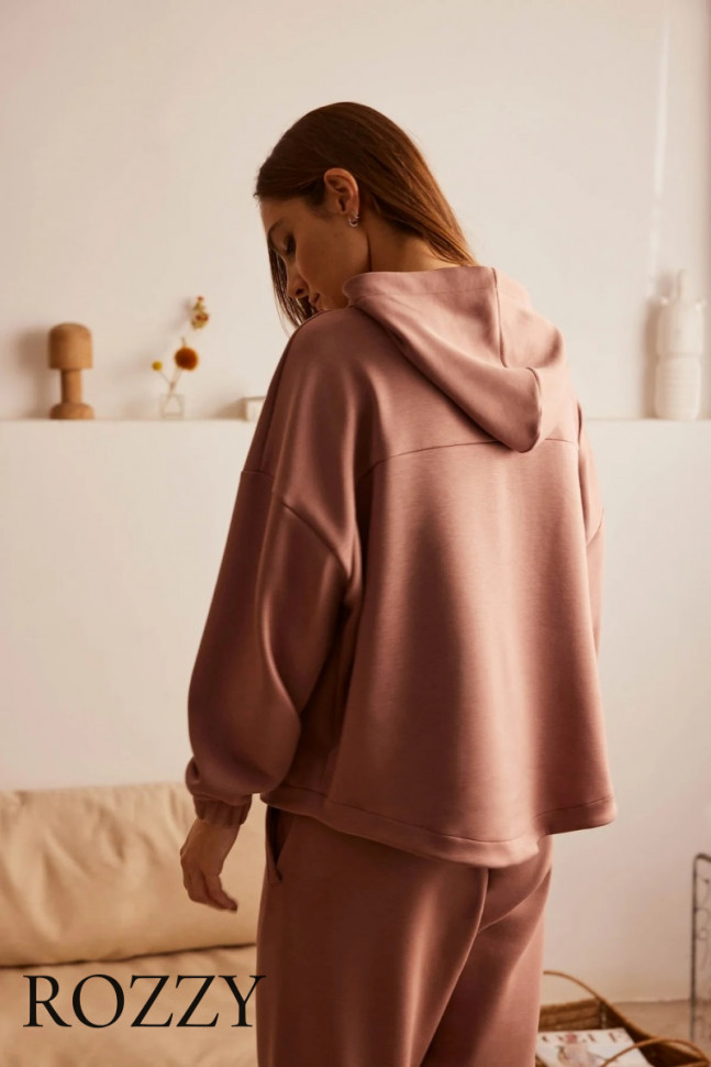 Кофта домашняя Ysabel Mora 70611 пыльная роза