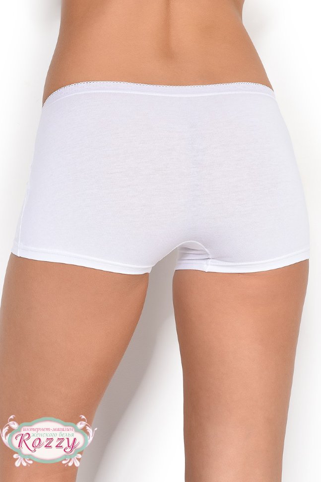Трусы шорты хлопковые Janira 31671 (уп.2шт.) белый, бежевый, черный