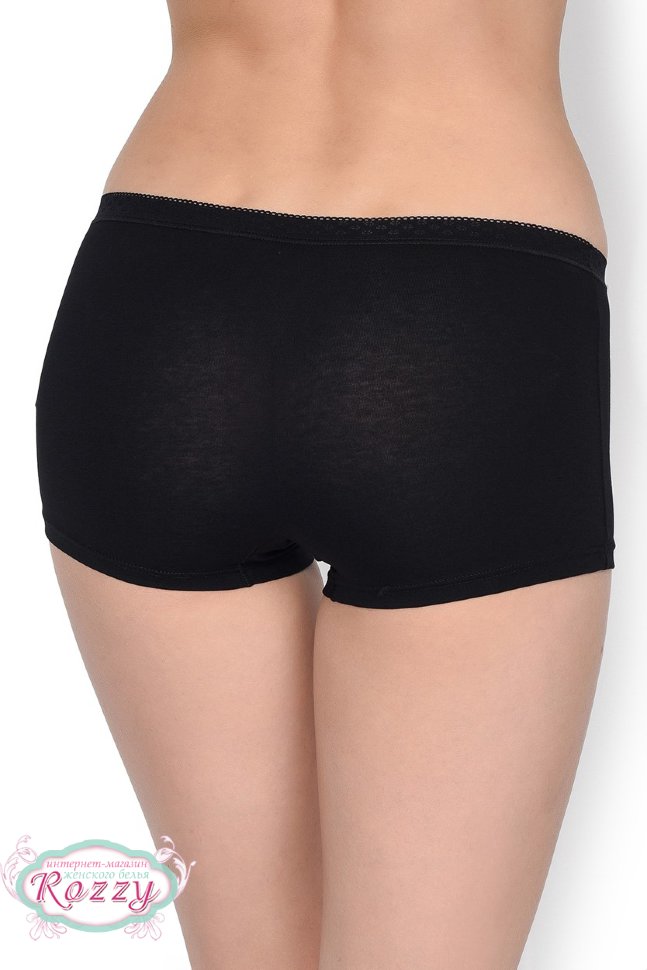 Трусы шорты хлопковые Janira 31671 (уп.2шт.) белый, бежевый, черный