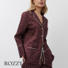 Пижама хлопковая Aruelle Georgette бордовый