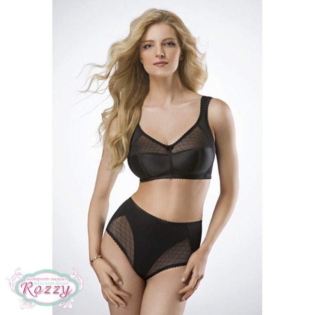 Бюстгальтер бескаркасный Sermija H24-15 черный