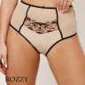 Трусы макси Subtille Rebecca Beige/Black бежево-черный