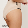 Трусы макси Subtille Rebecca Beige/Black бежево-черный