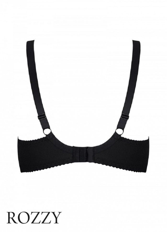 Бюстгальтер Poupee Sharon PU черный