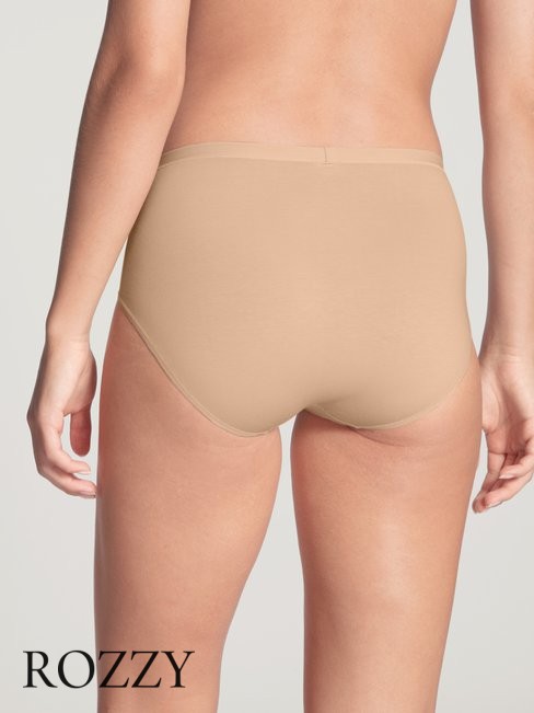 Трусы классика хлопковый Calida Natural Comfort 21375 бежевый