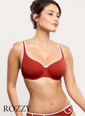 Бюстгальтер купальный Empreinte Attitude 2512KMS кирпичный