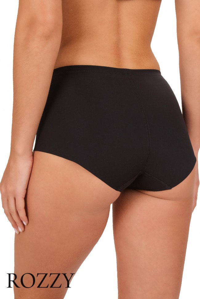 Трусы макси обрезные корректирующие Felina Rhapsody 280210 черный К