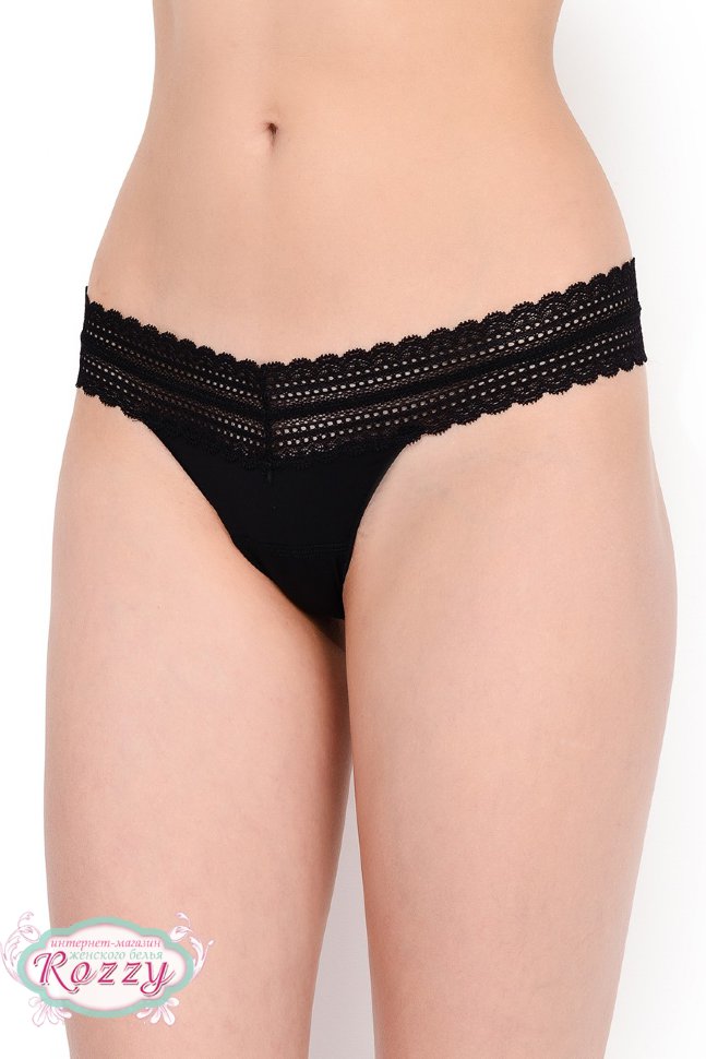 Трусы стринги Janira 31621 белый, черный