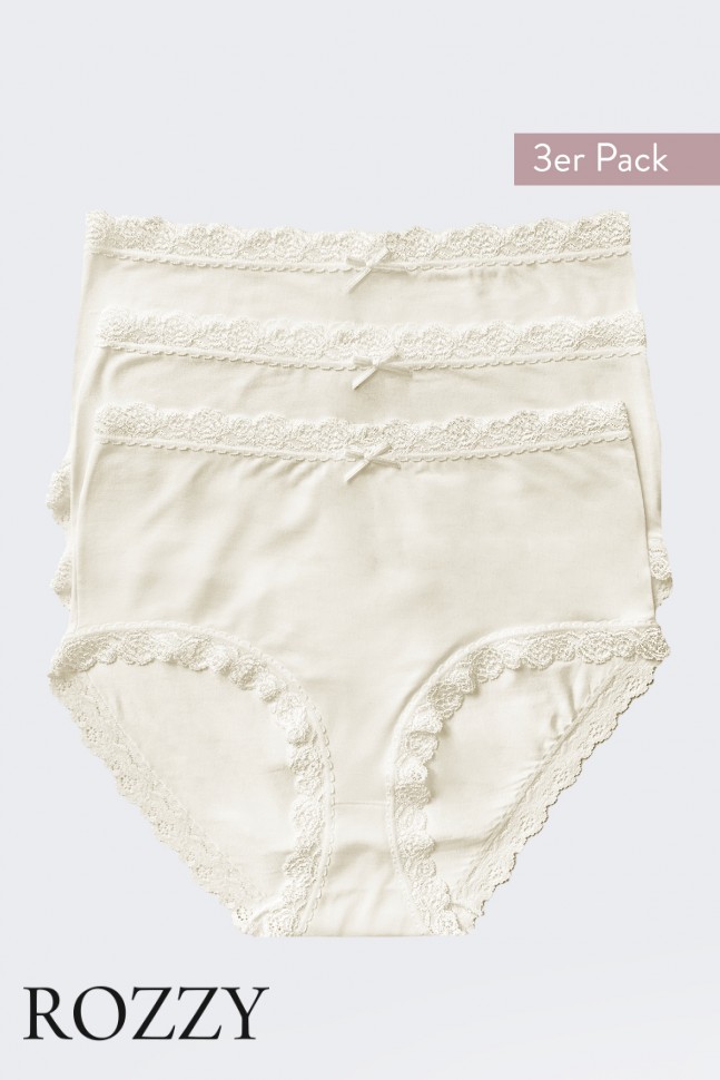 Трусы макси Nina Von C Cosy 1616058499 ванильный (уп.3шт.)