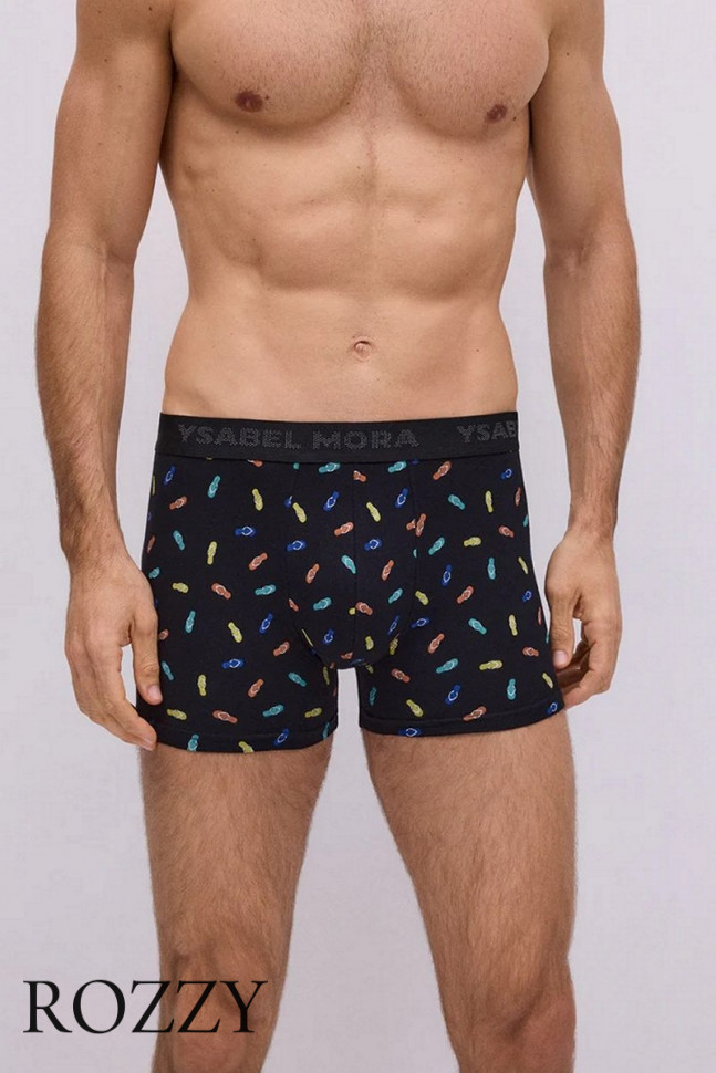 Трусы шорты мужские Ysabel Mora 20394 черный (уп.2шт.)