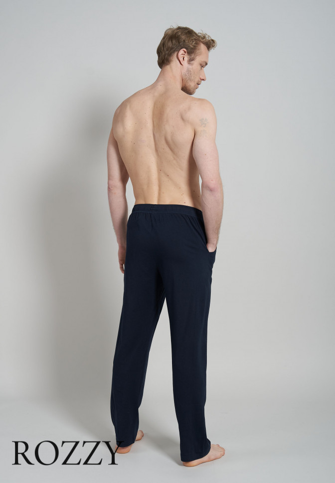 Брюки пижамные мужские Ceceba 030052/XS-3XL темно-синий