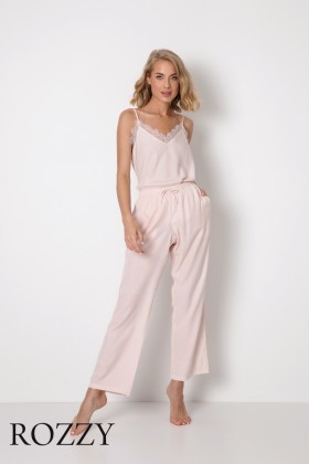 Пижама с брюками Aruelle Danny SS22 светло-розовый