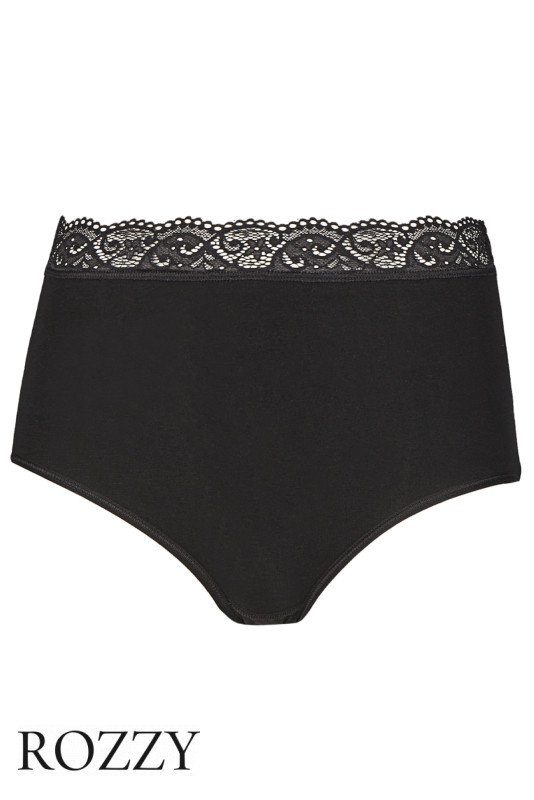 Трусы макси хлопковые Nina Von C 40160374 черный