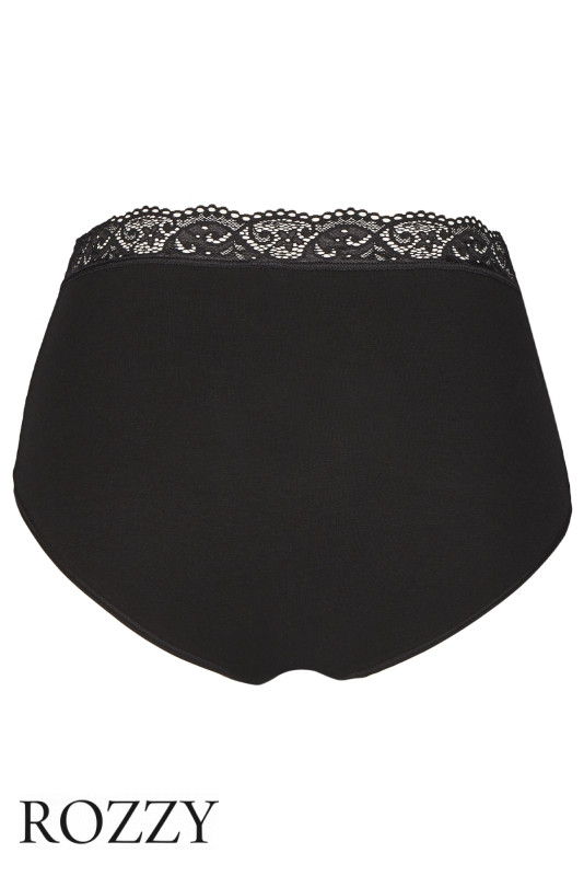 Трусы макси хлопковые Nina Von C 40160374 черный