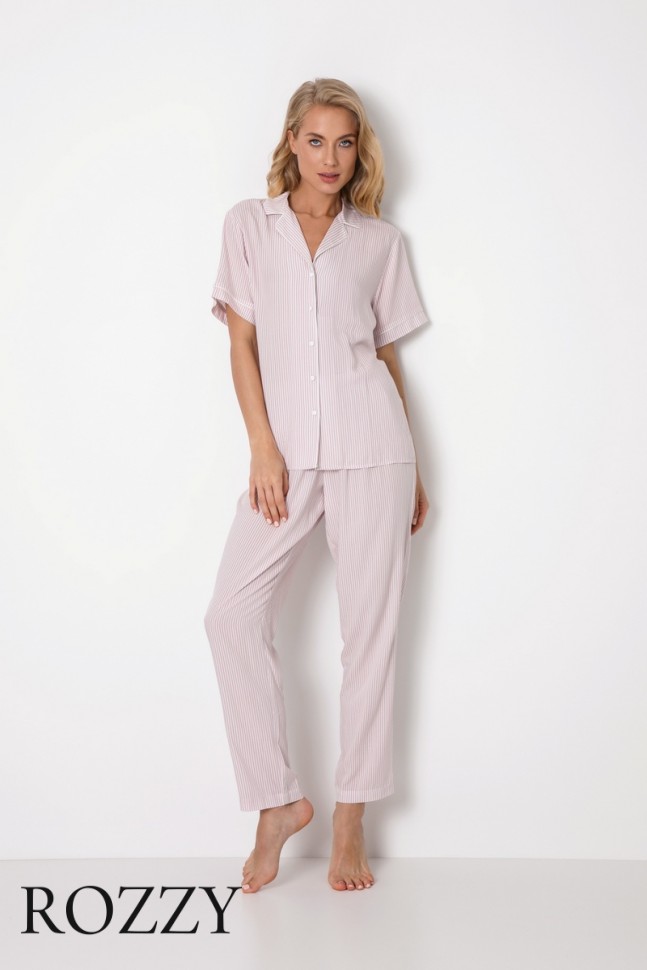 Пижама с брюками Aruelle Wendy SS22 розовый