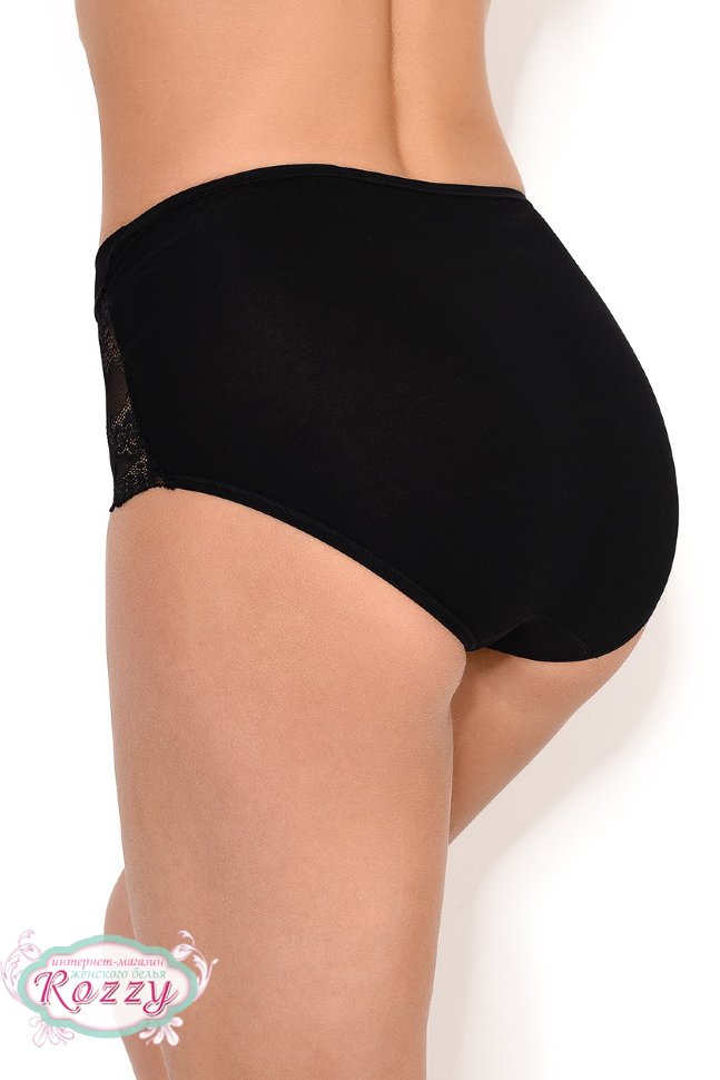 Трусы макси хлопковые Janira 31690 белый, ванильный, песочный, черный