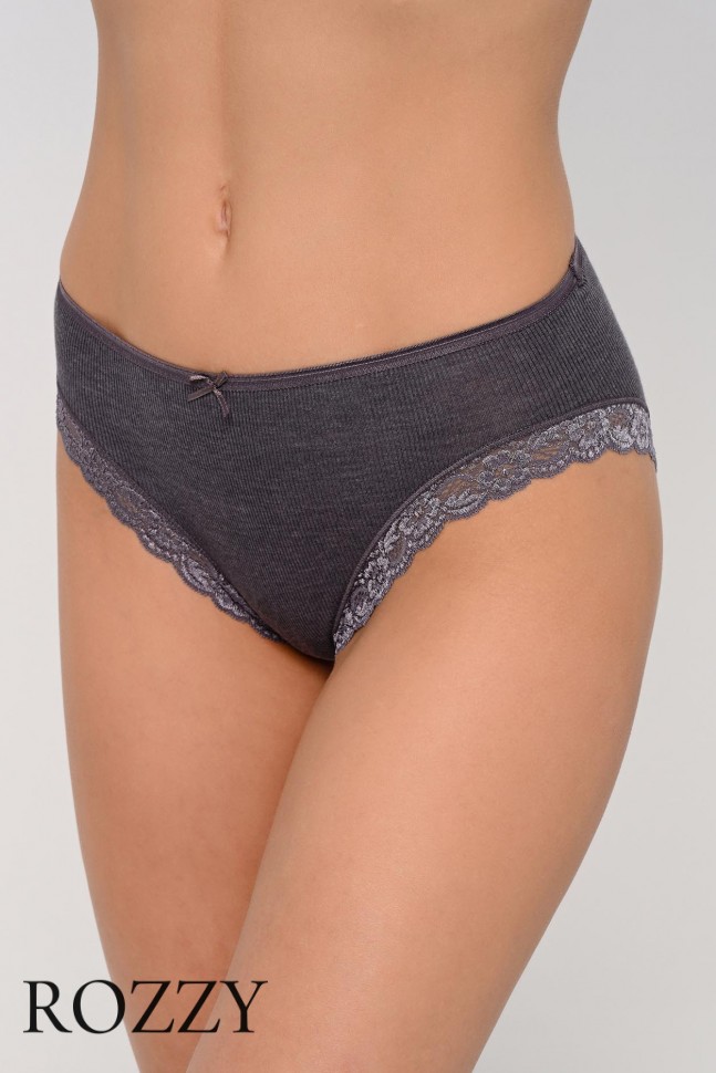 Трусы шерстяные Nina Von C Wool Silk 2960846 серый 